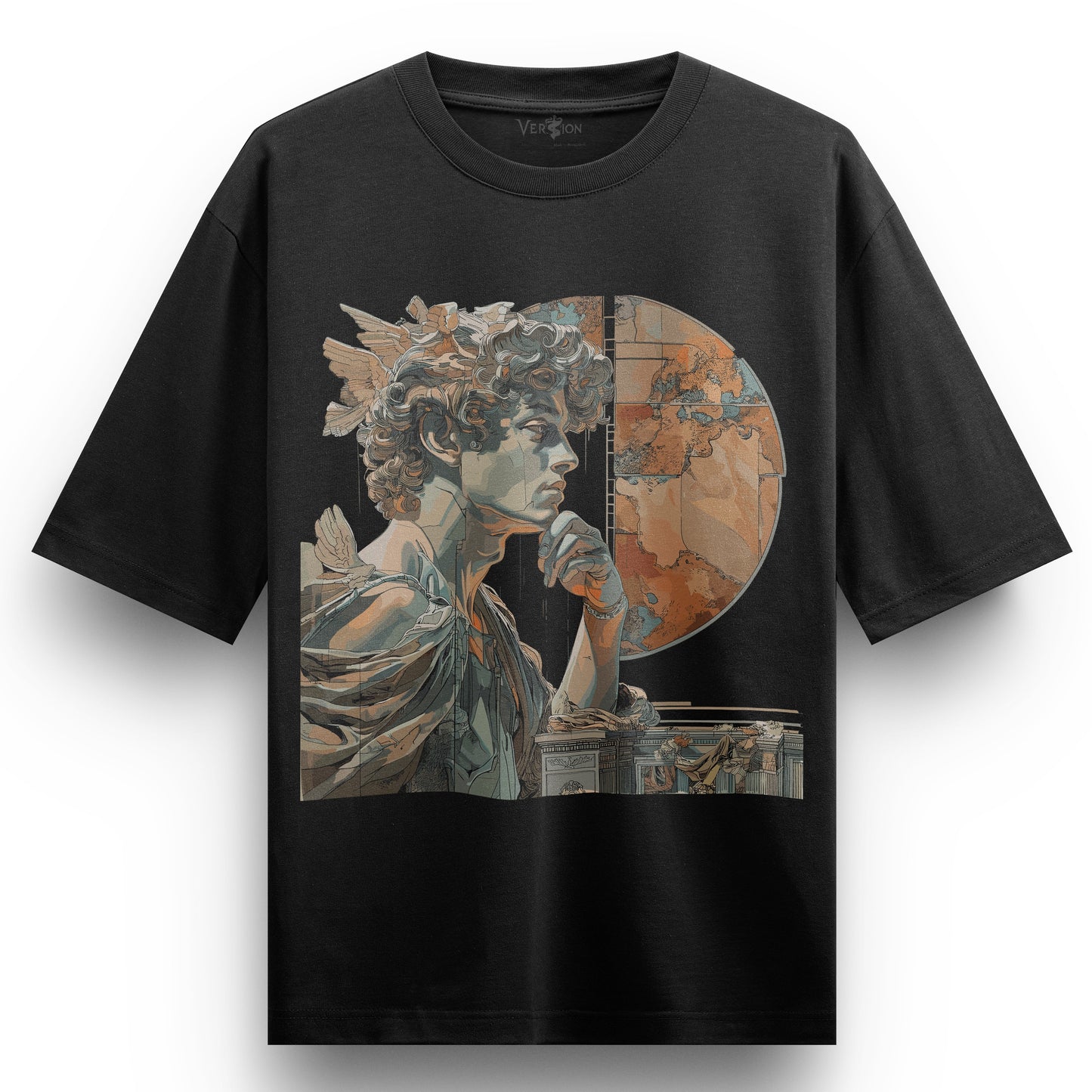 DAVID Oversized Outwear dropshoulder tshirt