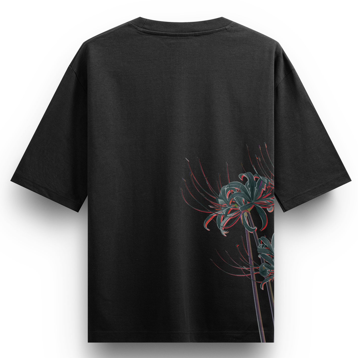 green;HIGANBANA Oversized Outwear dropshoulder tshirt