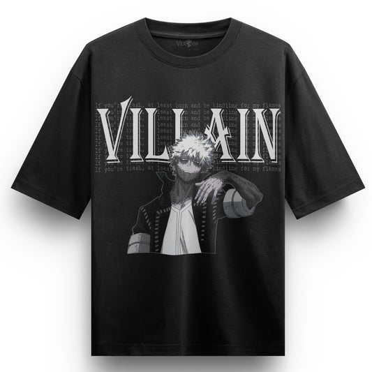 VILLAIN Oversized Outwear dropshoulder tshirt