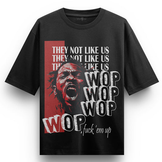 LAMAR Oversized Outwear dropshoulder tshirt