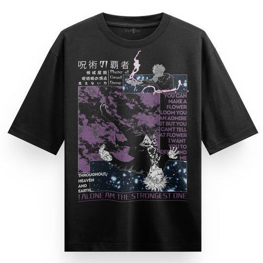 GOJO SATORU Oversized Outwear dropshoulder tshirt