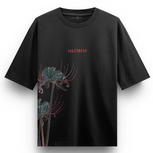 green;HIGANBANA Oversized Outwear dropshoulder tshirt
